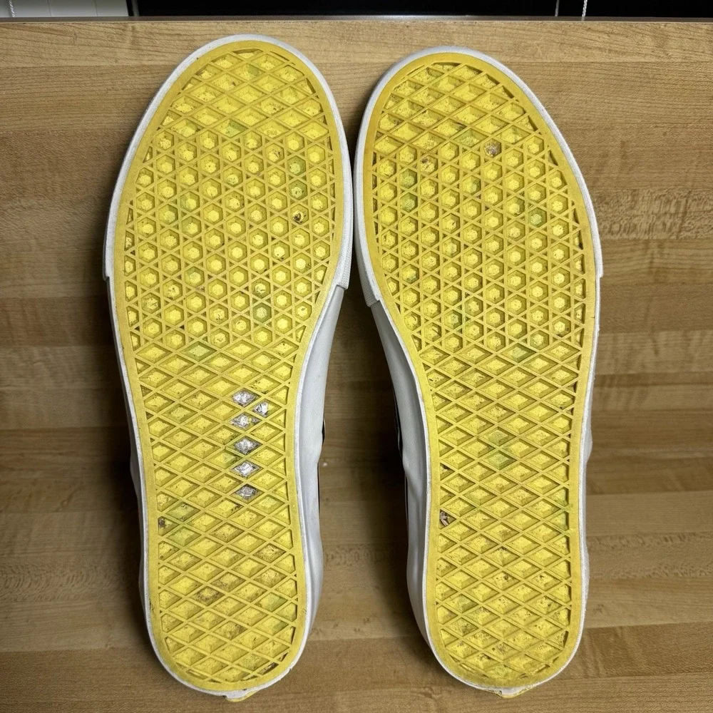 Vans x Gigliotti SpongeBob SquarePants Slip On Black Yellow Men's Size 11